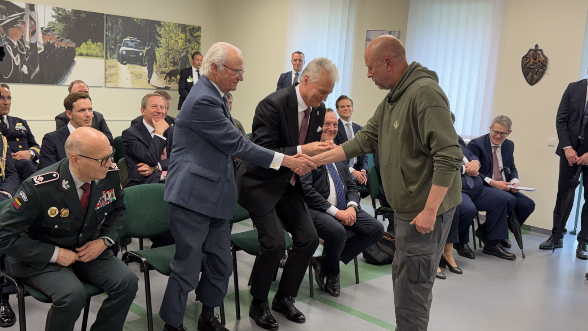 Jonas Öhman möter Kung Carl XVI Gustaf